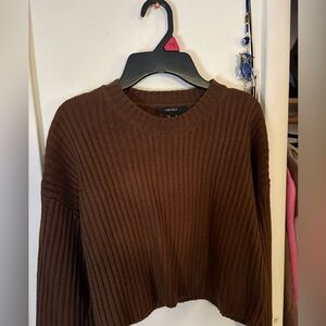 Brown forever 21 sweater